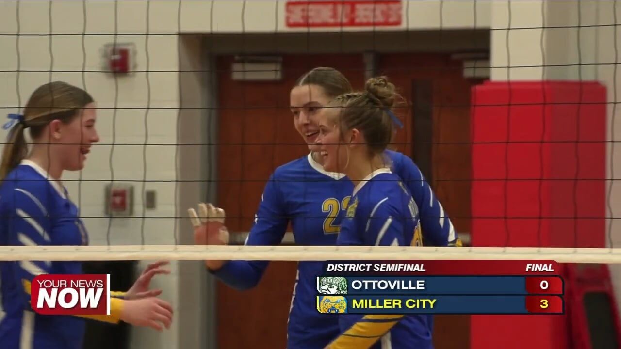 Miller City sweeps Ottoville, advances to district title matchup with Pandora-Gilboa